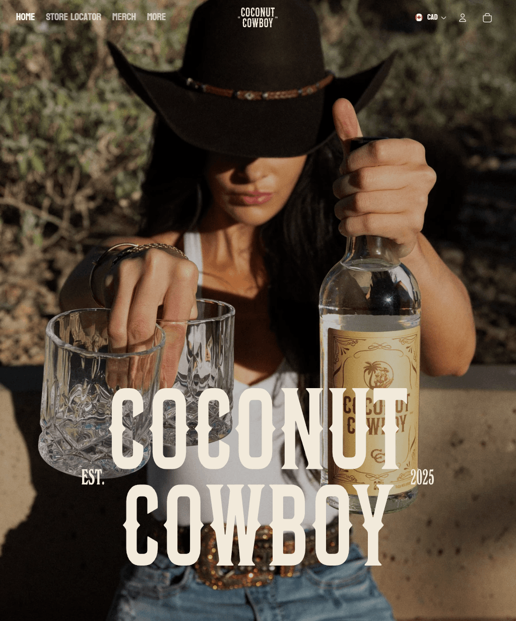 Coconut Cowboy website